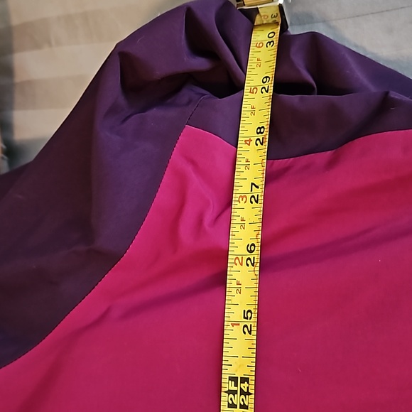 Lands End 2X magenta/plum insulated coat. - Picture 8 of 8